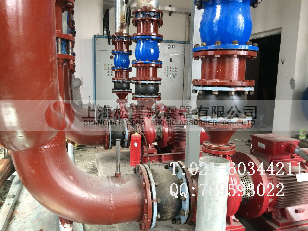 ?？松梨诿摎鈾C采用上海松夏橡膠接頭